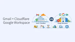 Gmail + Cloudflare免费邮箱和 Google Workspace：5 个关键差异，外贸企业邮箱别选错