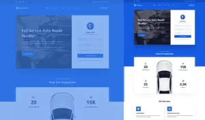 汽车零件行业外贸独立站