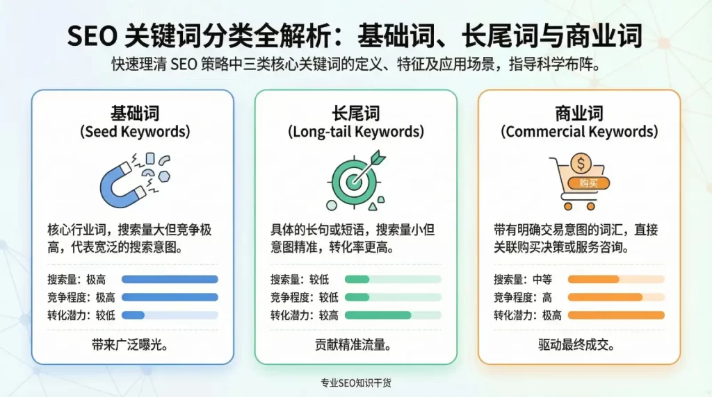 SEO优化的关键词