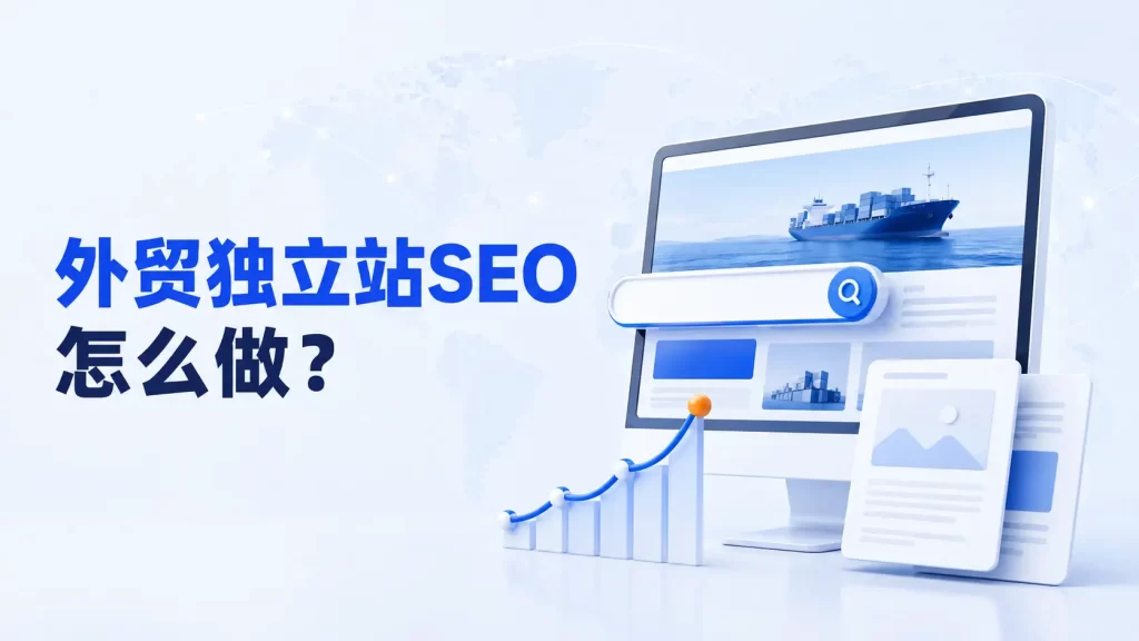 外贸独立站SEO怎么做及网站内容优化