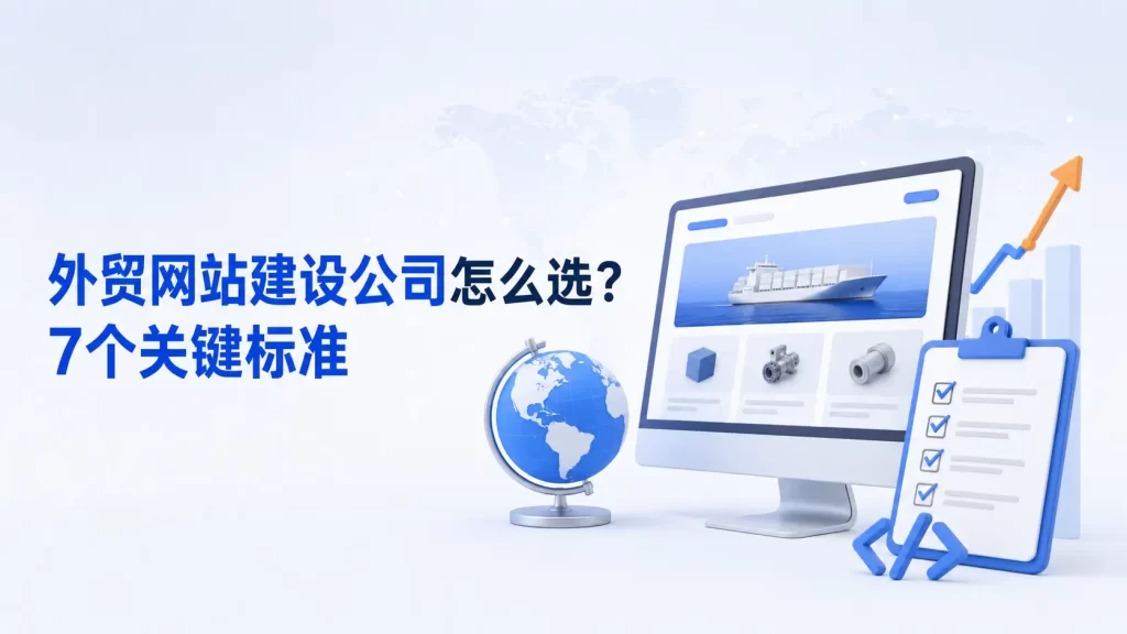 外贸网站建设公司怎么选?7个关键标准避开建站误区 1 外贸网站建设公司提供的网站功能与开发方案