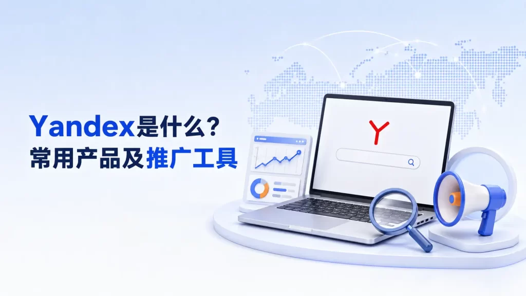 Yandex常用产品及俄语独立站推广工具介绍